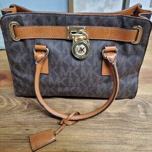 Michael Kors Signature Canvas Cross-Body Bag